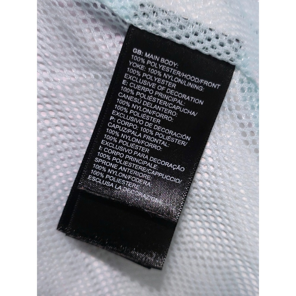 The North Face Girls Southwestern Print Hooded Jacket Sz 10/12 Blue Black White - Picture 10 of 10